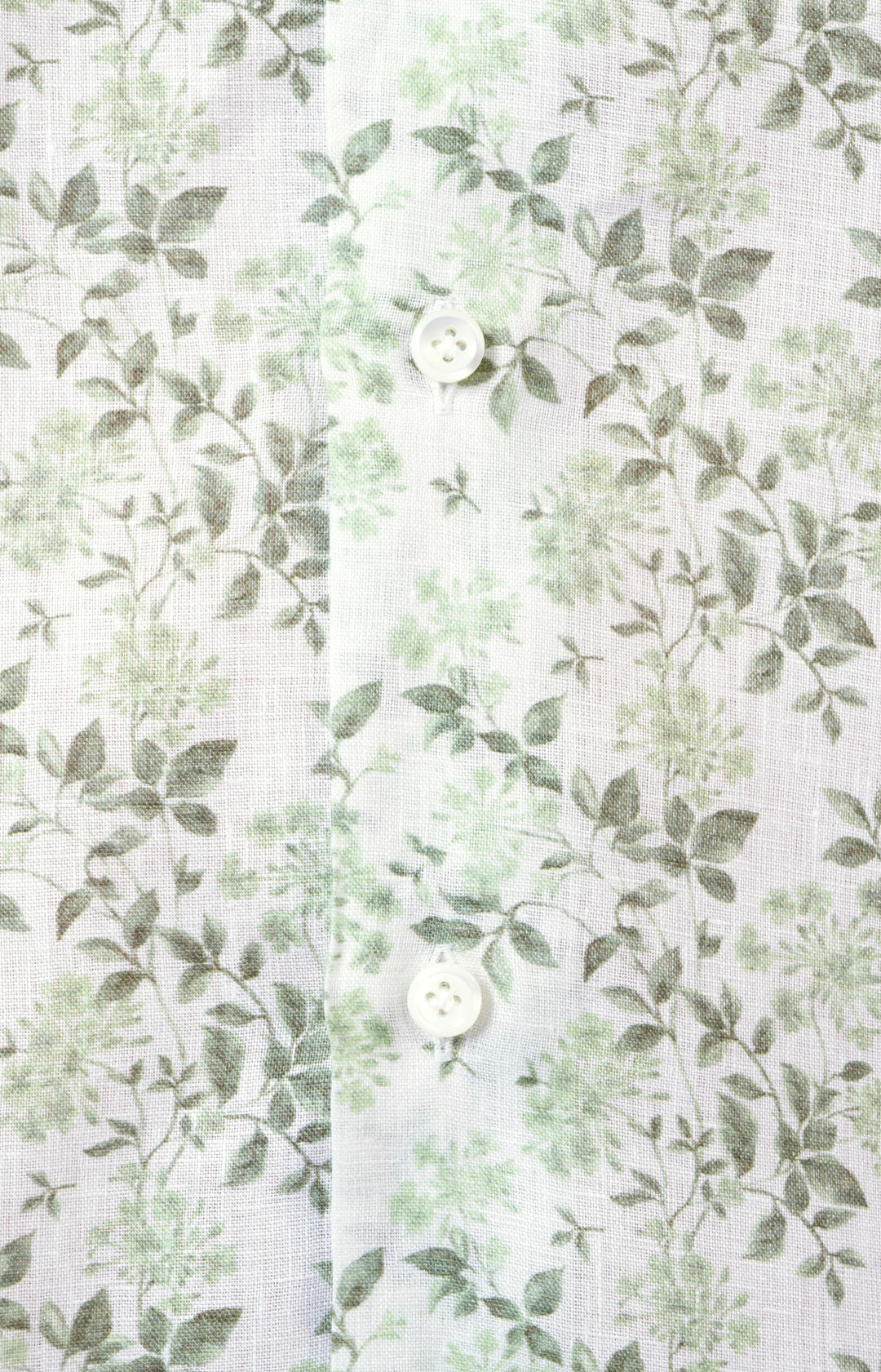 Camicia in lino con esclusiva fantasia