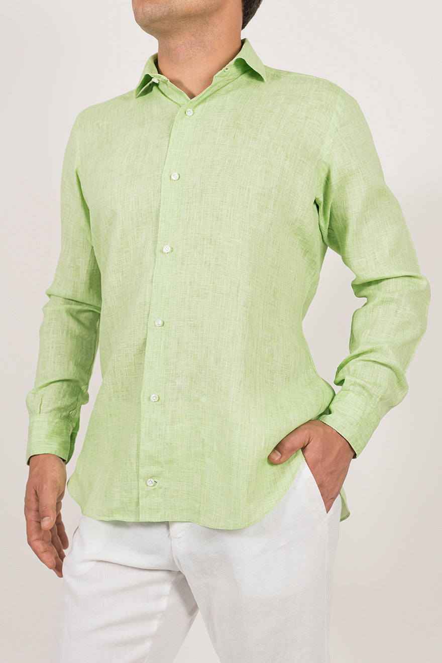 Camicia in puro lino