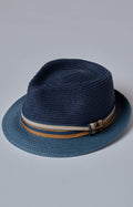 Two-tone baby panama hat