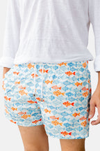 Costume con fantasia di figure marine