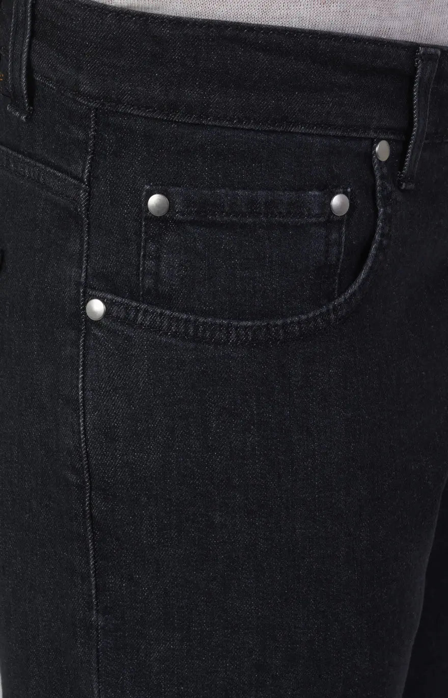 Five-pocket stretch denim trousers