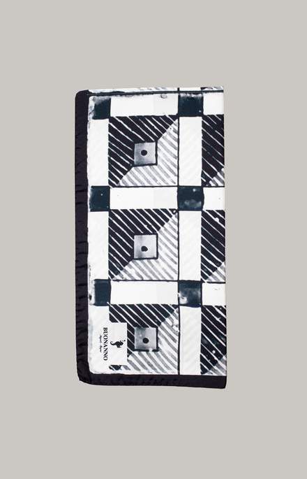 Foulard in pura seta riproduzione riggiola napoletana 2_2