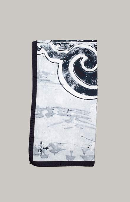 Foulard in pura seta riproduzione riggiola napoletana 5_2