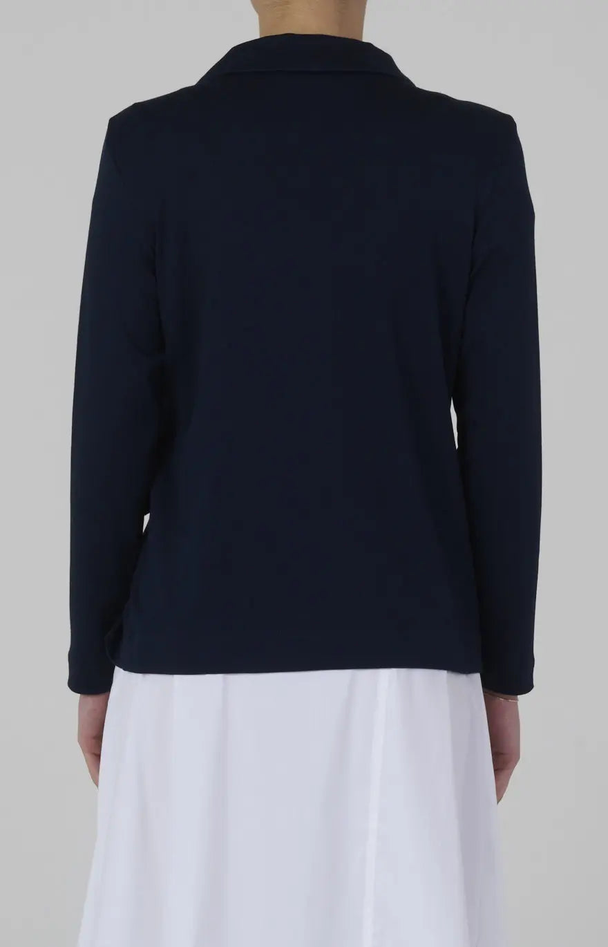 Giacca in jersey di cotone