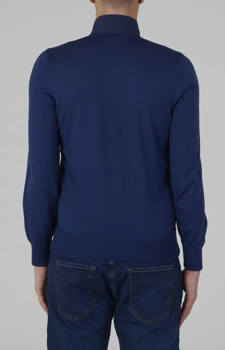 Ultra-light dual-material zip bomber jacket