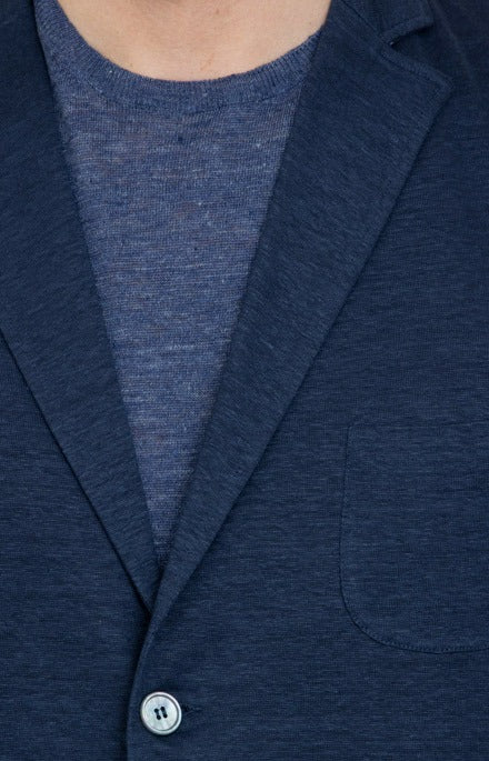 Ultra-light linen jersey jacket