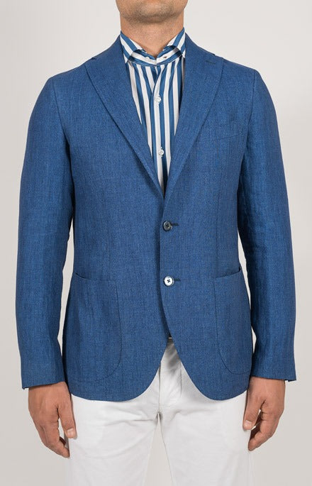 Unlined linen jacket