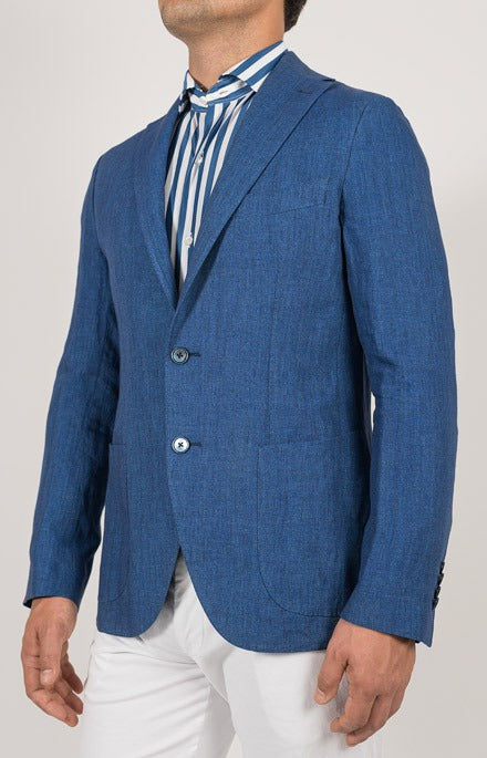 Unlined linen jacket