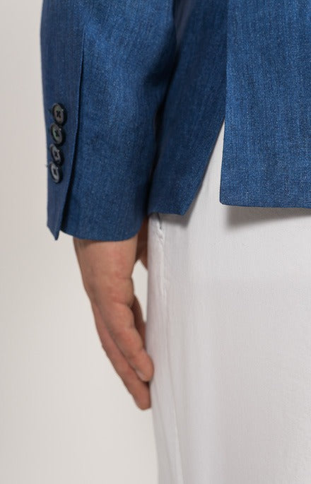 Unlined linen jacket