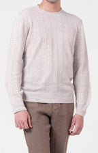 "NEW" Girocollo in lino e cotone