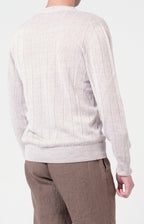 "NEW" Girocollo in lino e cotone