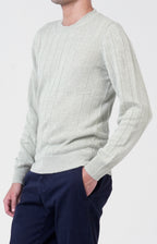 "NEW" Girocollo in lino e cotone