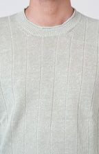 "NEW" Girocollo in lino e cotone