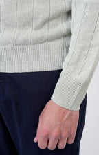 "NEW" Girocollo in lino e cotone