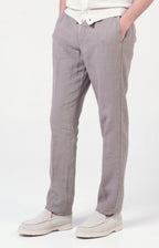 “Leisure Fit” linen trousers