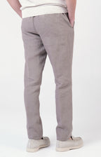 “Leisure Fit” linen trousers