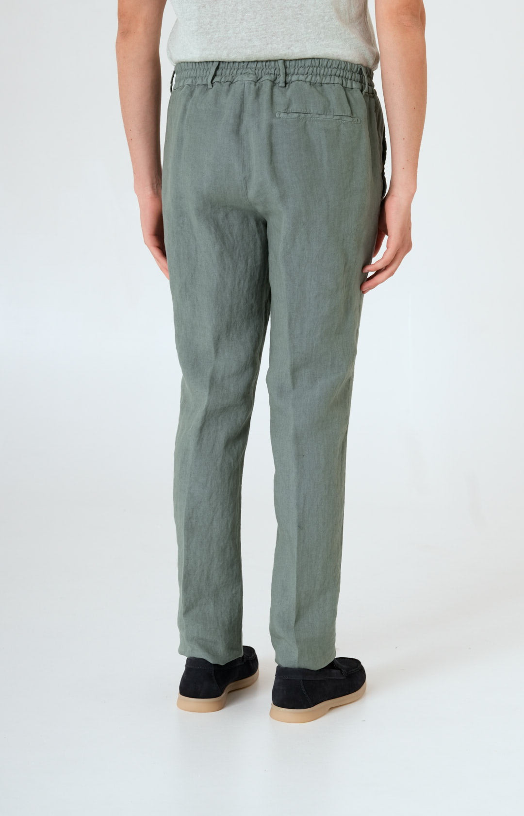 Pantalone “Leisure Fit” in lino