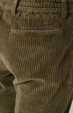 "Leisure Fit" trousers in stretch velvet