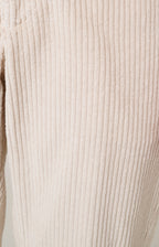 "Leisure Fit" trousers in stretch velvet