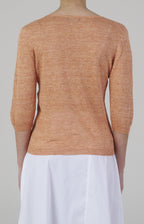 Maglia in jersey di lino ultra-light