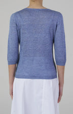 Maglia in jersey di lino ultra-light