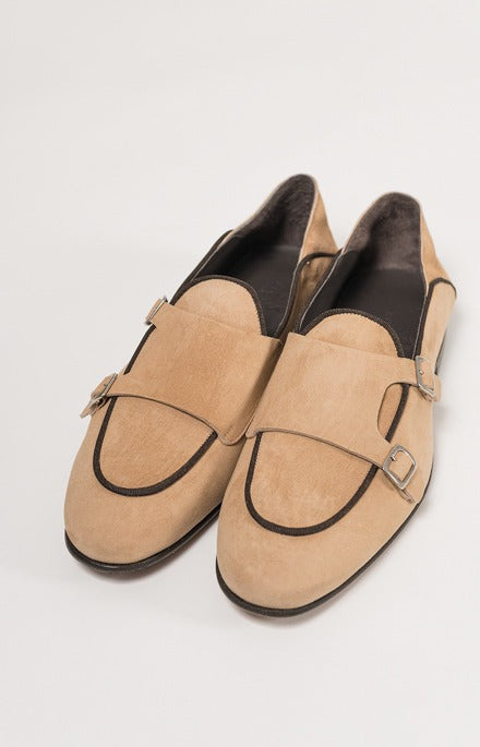 Mocassino doppia fibbia in suede_501_3