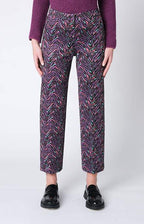 Patterned American pocket trousers
