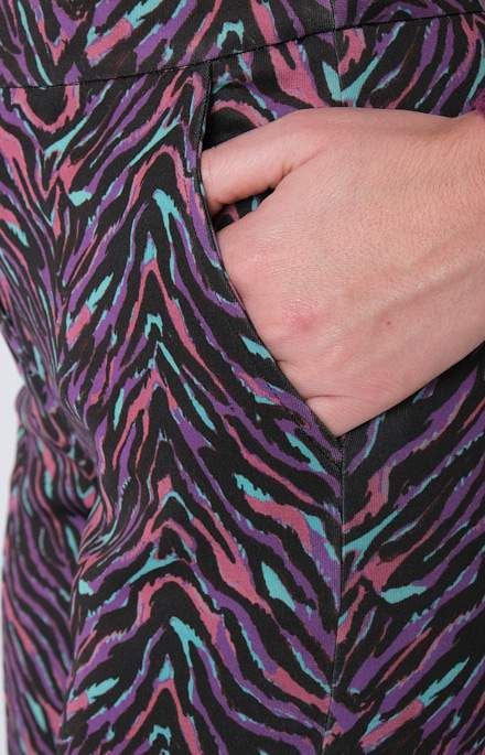 Patterned American pocket trousers