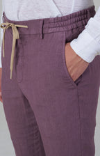Pantalone “Leisure Fit” in lino