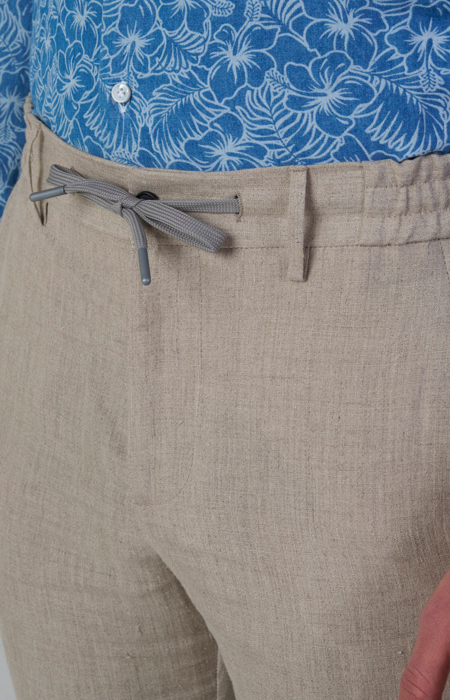Pantalone “Leisure Fit” in lino