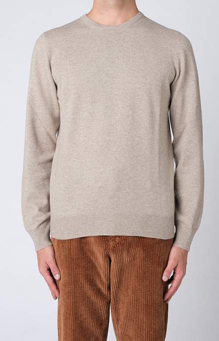 Girocollo in lana e cashmere