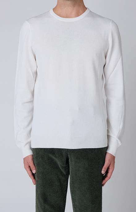 Girocollo in lana e cashmere