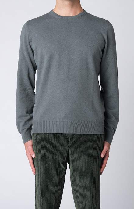 Girocollo in lana e cashmere