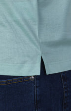 Polo manica corta in filo di Scozia ultra-light