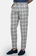 Pantalone leisure fit in lana vergine con pince_393_1