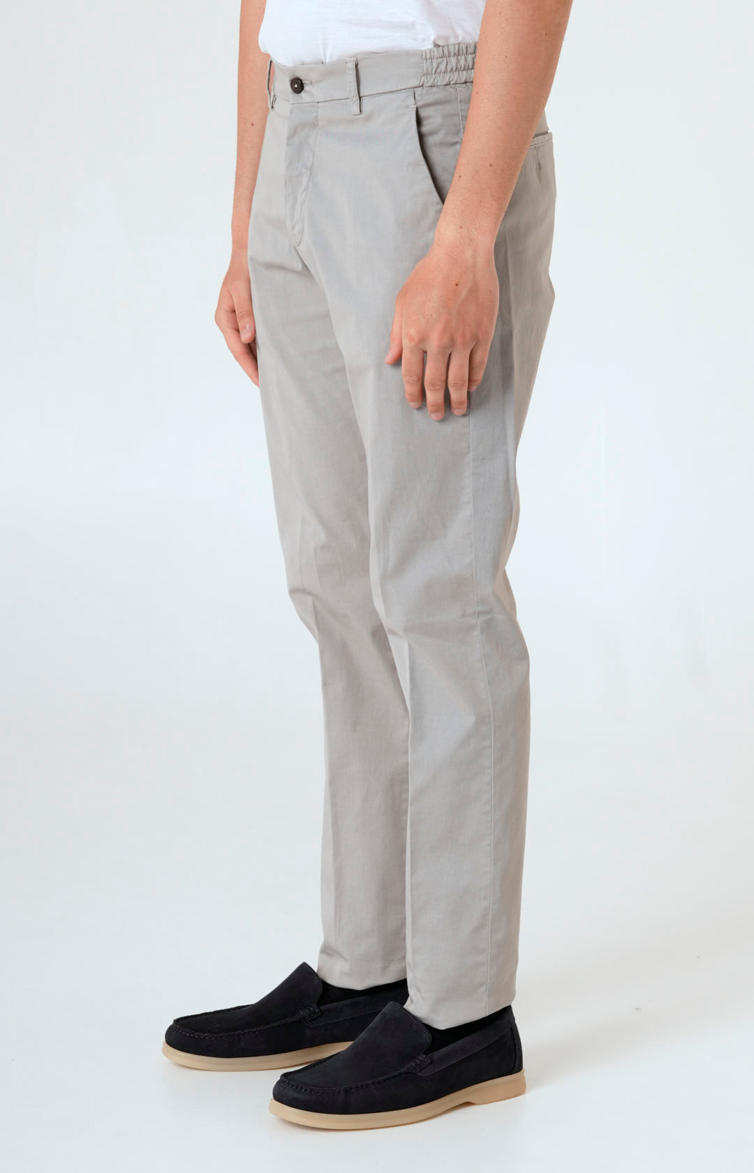 Pantalone tasca america comfort in cotone stretch