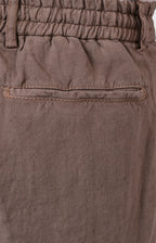 “Leisure Fit” linen trousers