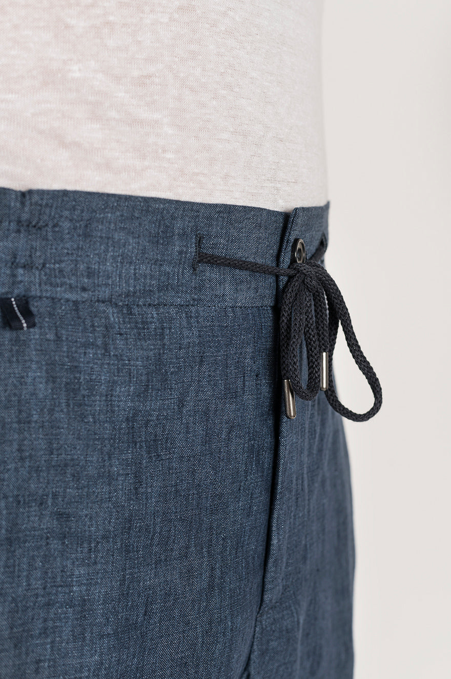 Pantalone “Leisure Fit” in lino