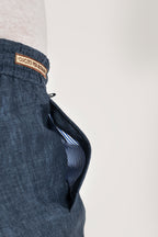 Pantalone “Leisure Fit” in lino