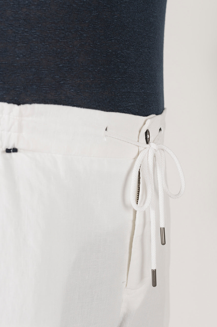 Pantalone “Leisure Fit” in lino