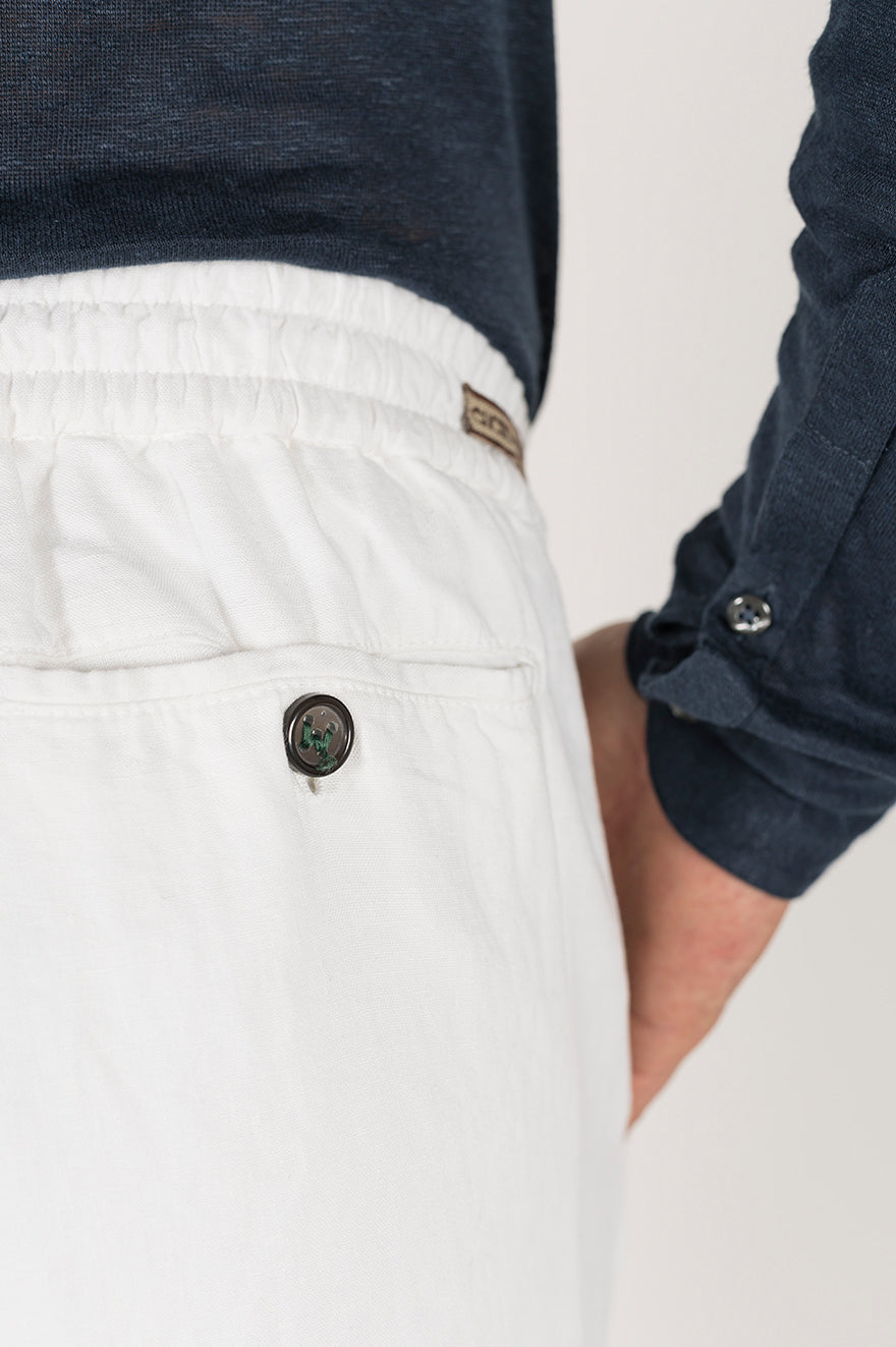 Pantalone “Leisure Fit” in lino