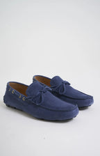 Suede boat moccasin