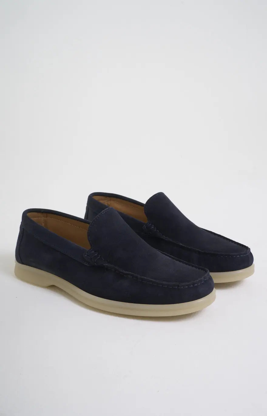 Summer suede moccasin