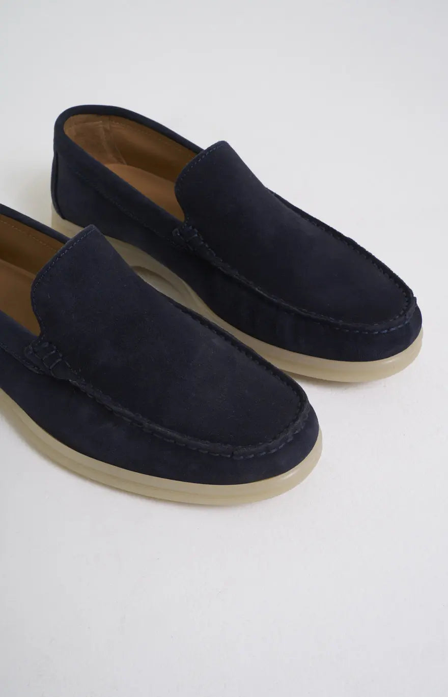 Summer suede moccasin