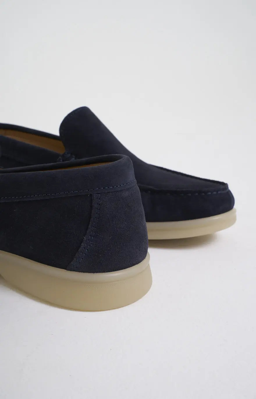 Summer suede moccasin