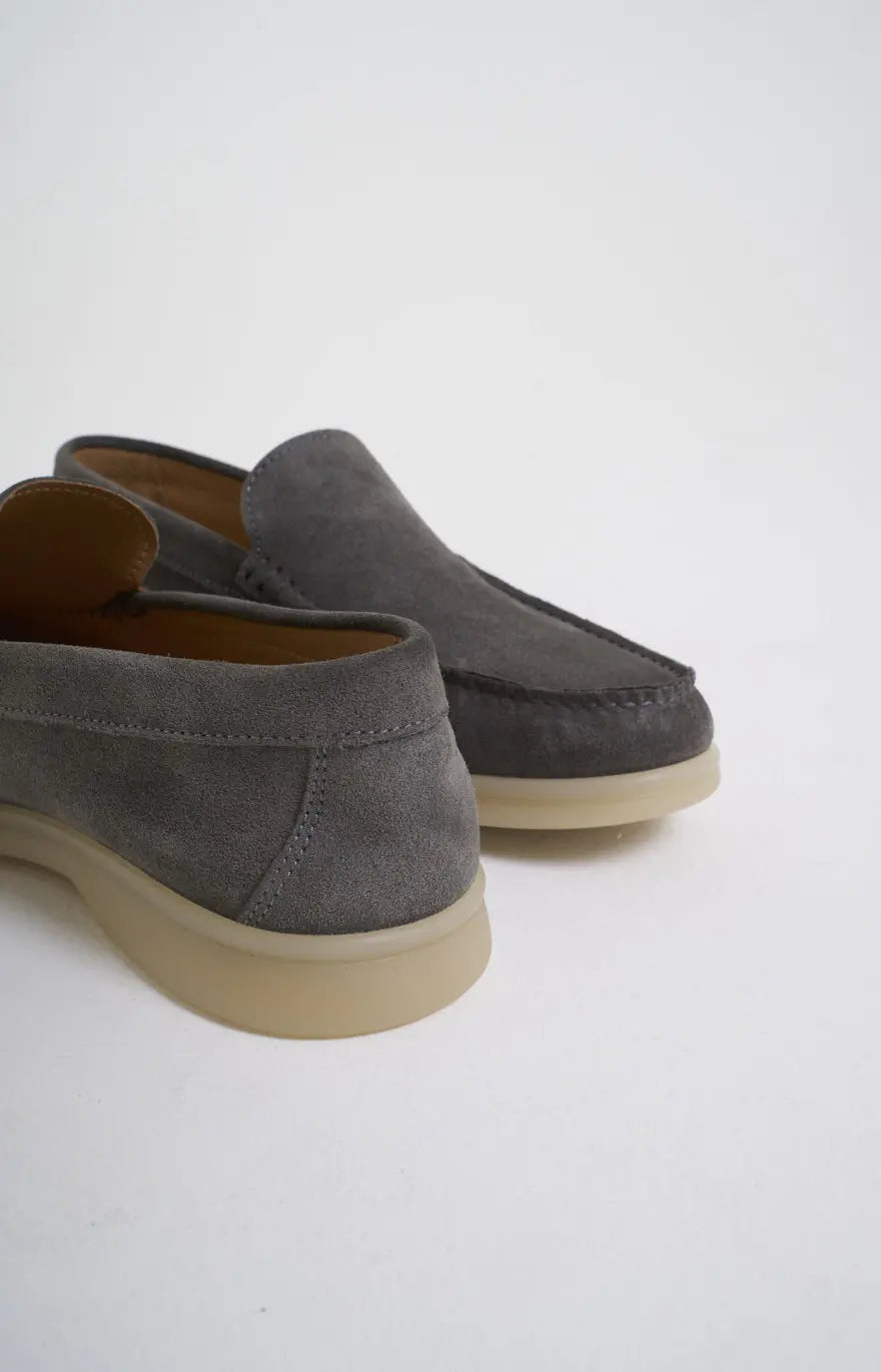 Mocassino summer in pelle scamosciata