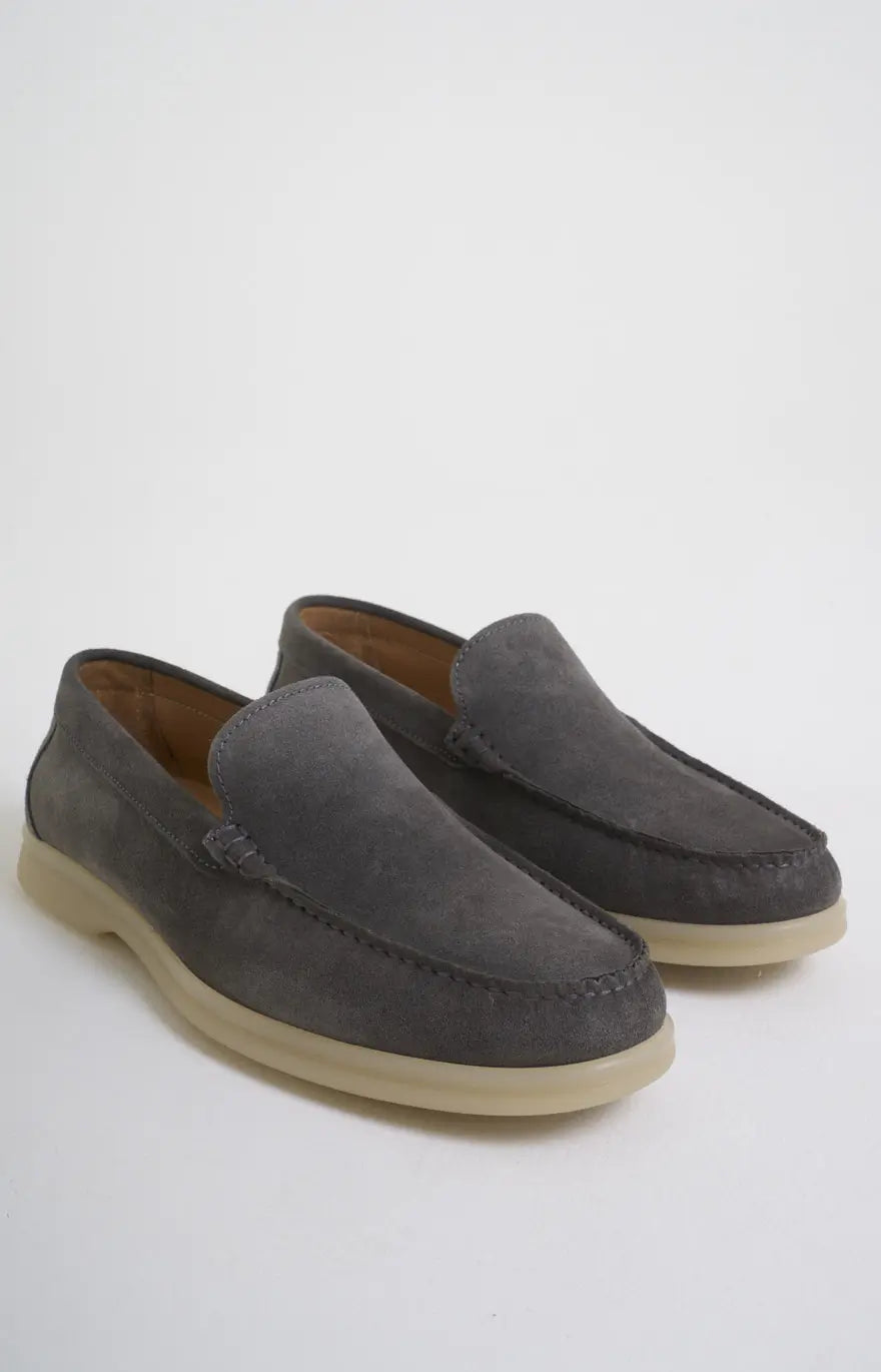 Mocassino summer in pelle scamosciata