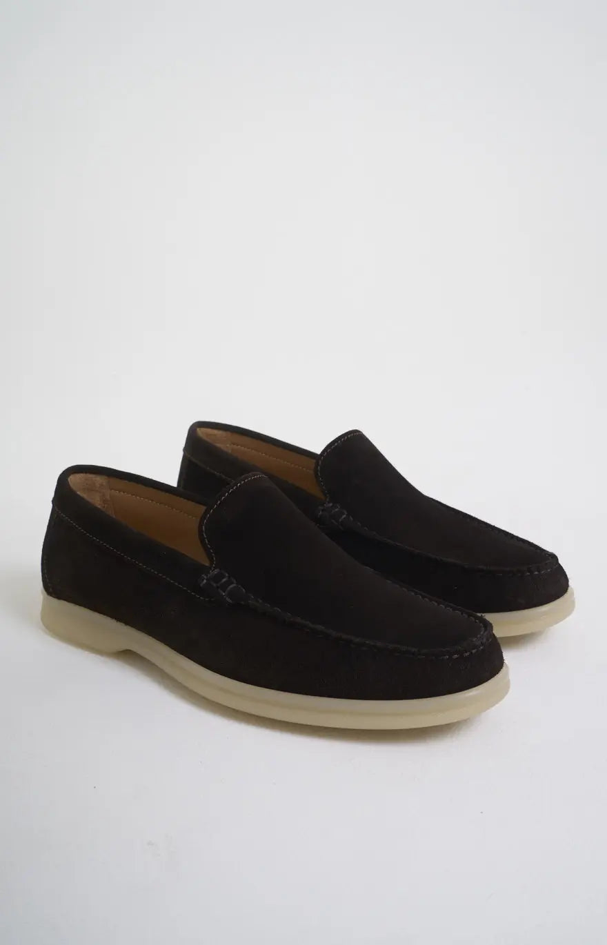Summer suede moccasin