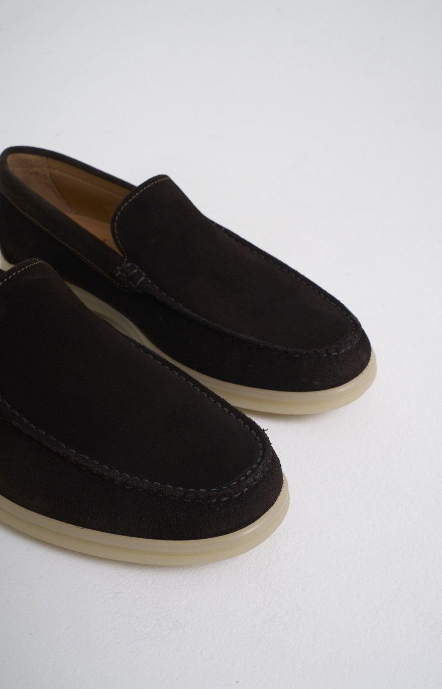 Summer suede moccasin