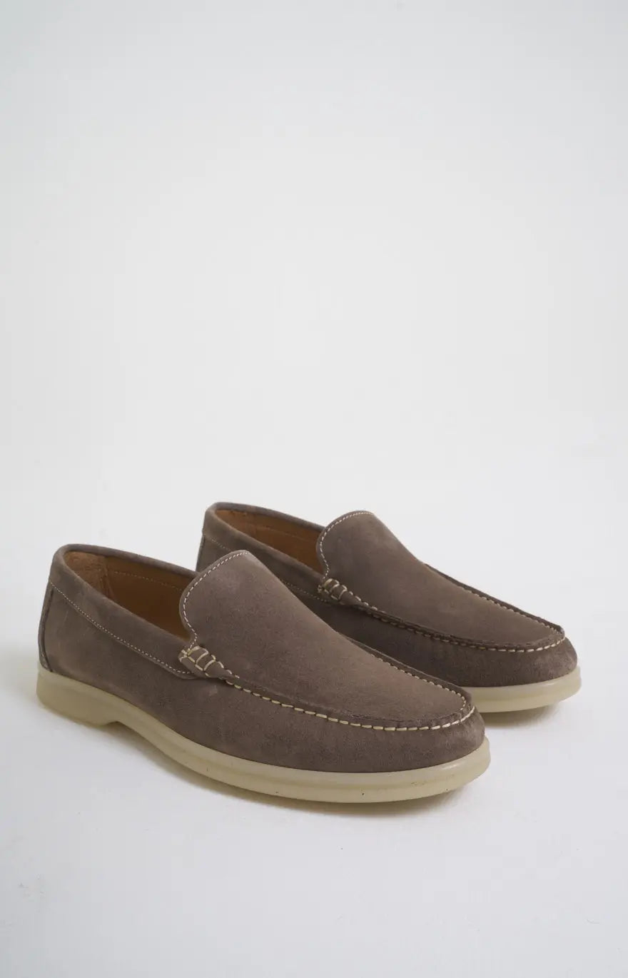Summer suede moccasin